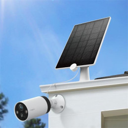 Tapo Solar Panel SPEC: 5.2V 4.5W FEATURE: Non-Stop Power, Works with Tapo Battery Camera, 4m Charging Cable, 360° Adjust