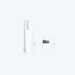 300 Mbps Outdoor Wi-Fi Access Point PORT: 1× 10/100 Mbps RJ45 Port SPEED: 300 Mbps at 2.4 GHz FEATURE: 802.3af PoE, 2× E