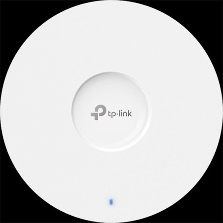 Omada AX6000 Ceiling Mount Dual-Band Wi-Fi 6 Access Point PORT: 1×2.5G RJ45 Port SPEED:1148Mbps at 2.4 GHz + 4804 Mbps