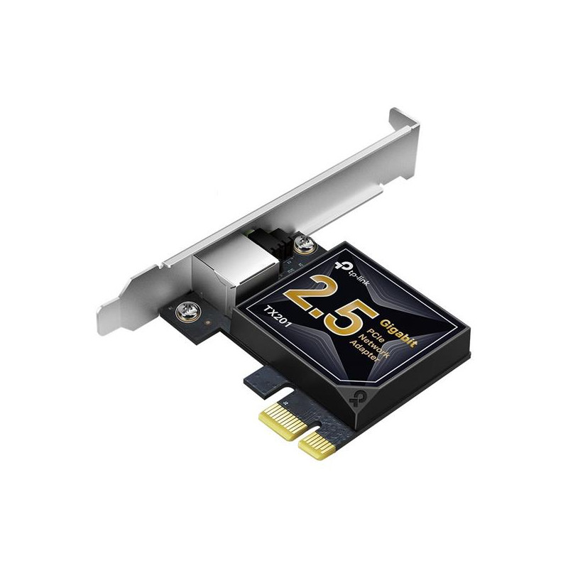 2.5 Gigabit PCI Express Network Adapter SPEC: PCIe 2.1 ×1 FATURE: Support 2.5/1 Gbps and 100 Mbps Network Standards
