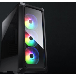 COUGAR PC skříň ARCHON 2 RGB White Mid Tower TG Front Panel 3 x ARGB Fans 3mm TG Left Panel