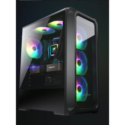 COUGAR PC skříň ARCHON 2 RGB White Mid Tower TG Front Panel 3 x ARGB Fans 3mm TG Left Panel