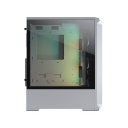 COUGAR PC skříň ARCHON 2 RGB White Mid Tower TG Front Panel 3 x ARGB Fans 3mm TG Left Panel