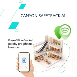 CANYON smart hodinky Jondy KW-44 BLUE