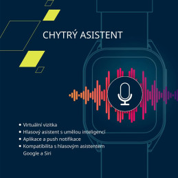 CANYON smart hodinky Chatter SW-58 RED