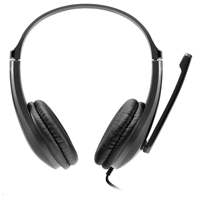 CANYON headset HSC-1, lehký, 3,5 mm jack TRRS, černá