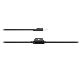 CANYON headset HSC-1, lehký, 3,5 mm jack TRRS, černá