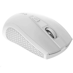 CANYON myš optická bezdrátová MW-7, nastavitelné rozlišení 800/1200/1600 dpi, 4 tl, USB dongle, 1xAA, bílá