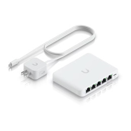 Ubiquiti UniFi Switch Flex Mini 2.5G (USW-Flex-2.5G-5), 5-Port 2.5Gbt, PoE-in, USB-C