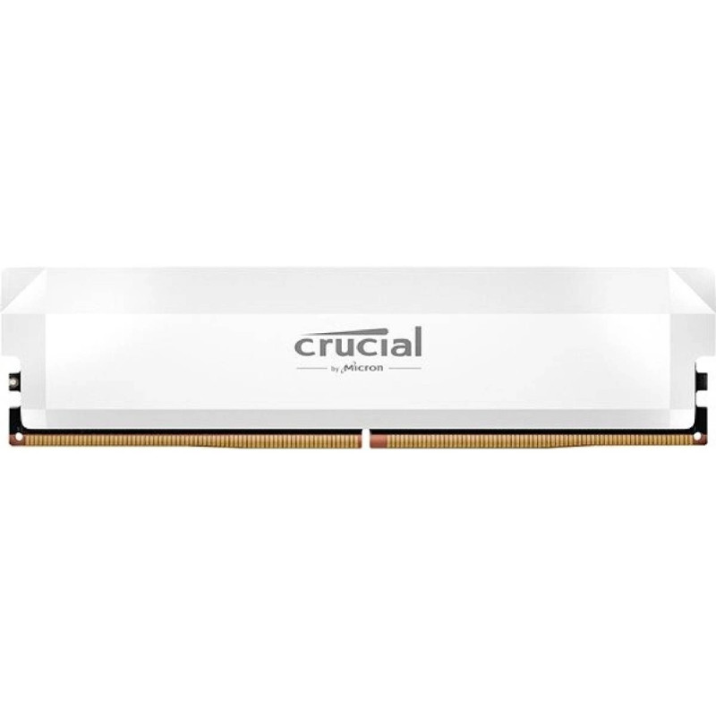 Crucial DDR5 16GB Pro OC DIMM 6400MHz CL38 bílá