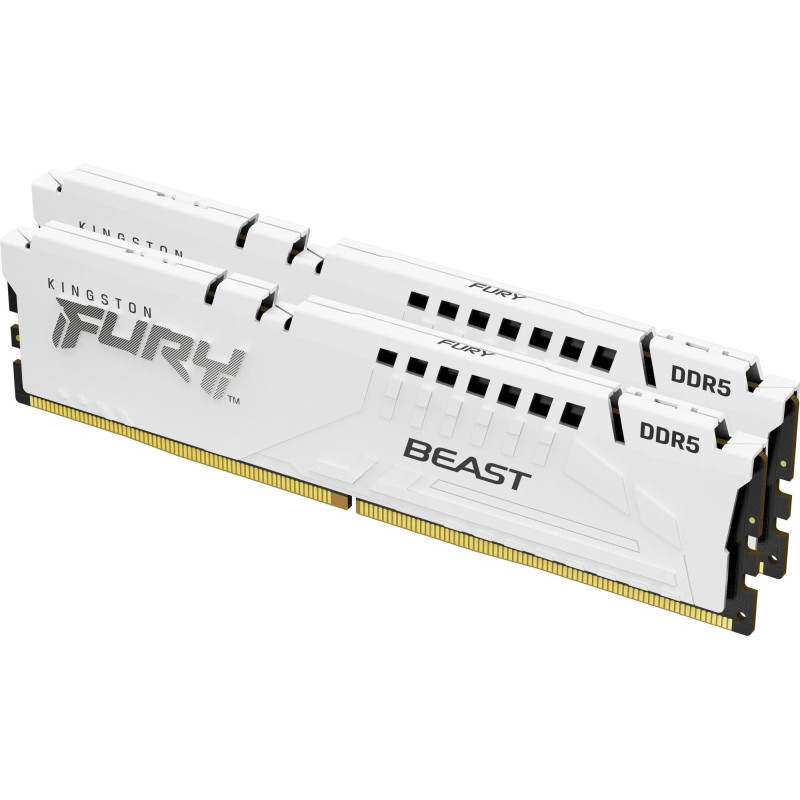 Kingston FURY Beast DDR5 32GB (Kit 2x16GB) 6000MT/s DIMM CL36 White EXPO