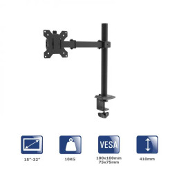 Akyga Rameno na monitor AK-MB-01 VESA 75x75mm / 100x100 mm 15-32“