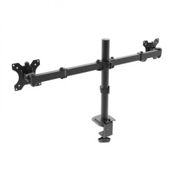 Akyga Dvojité rameno na monitor AK-MB-02 VESA 75x75mm / 100x100 mm 15-32“