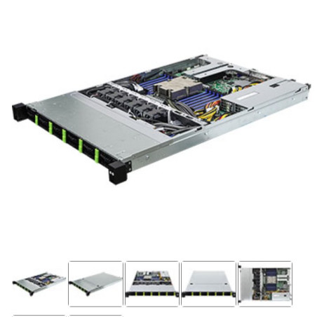 ASRock Rack 1U12E-GENOA/2L2T - SP5, EPYC 9004, 24xDDR5 ECC RD, 12x2,5"HS NVMe/SATA, 2xM.2, 1xPCIe, 2x1000W, IPMI