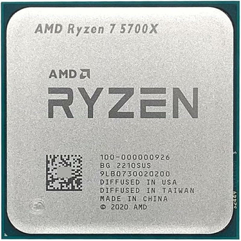 AMD Ryzen 7 8C/16T 5700X (4.6GHz,36MB,65W,AM4) Tray/60pcs MOQ