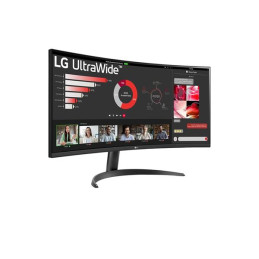 LG 34WR50QK-B 34"W VA LED 3440x1440 5M:1 5ms 300cd DP HDMI 100Hz