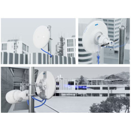 Ubiquiti UniFi Device Bridge Pro (UDB-Pro), bezdrátový bridge s PoE Out, 5 GHz, rychlost 867 Mb, 2x LAN 1Gb, WiFi, PoE