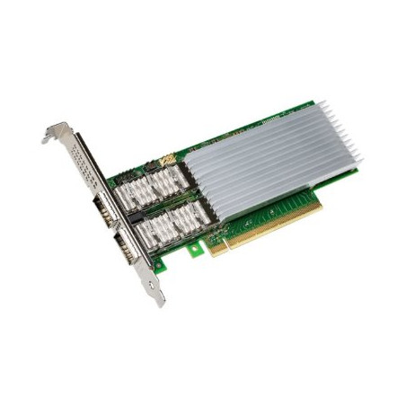 Ethernet Network Adapter E810-CQDA2, 2x100Gb QSFP28, PCIe 4.0 x16, bulk