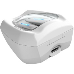 GENIUS bezdrátový headset TWS HS-M920BT/ bílý/ LED/ Bluetooth 5.0/ USB-C nabíjení