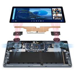 Dell Latitude 7350 Detachable/U7 164U/16GB/512GB SSD/13" 3K Touch/IR Cam & Mic/3 Cell/vPro/Kb/W11 Pro/3Y ProSpt