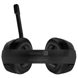 CONNECT IT NEO herní sluchátka s mikrofonem, 1xJack+USB, ČERNÁ