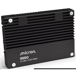 Micron eSSD 9550 MAX 6400GB NVMe™ U.2 (15mm) [Single Pack]