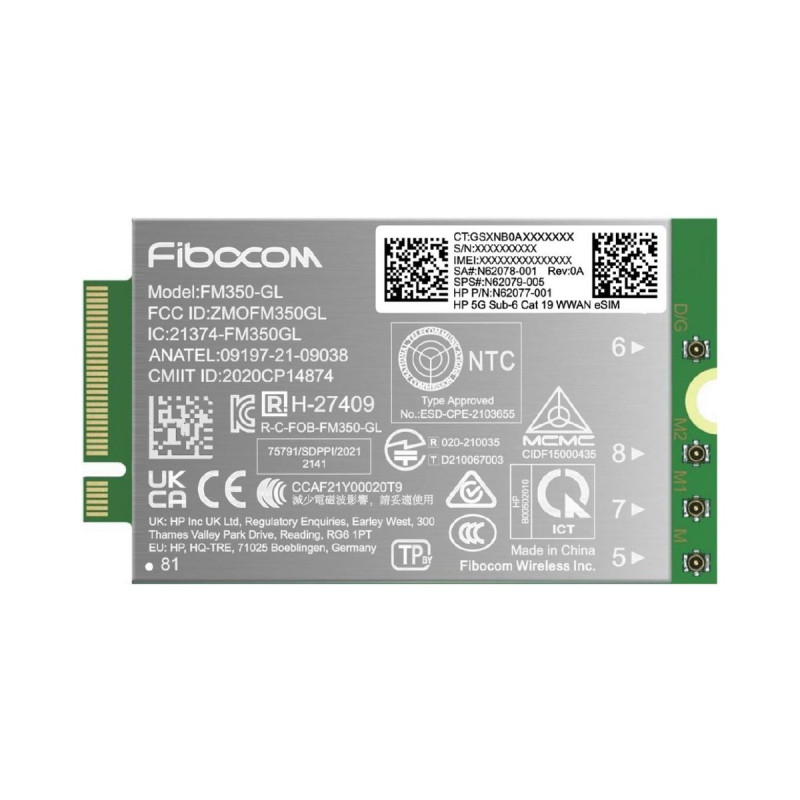 HP 5G NR/4G WWAN