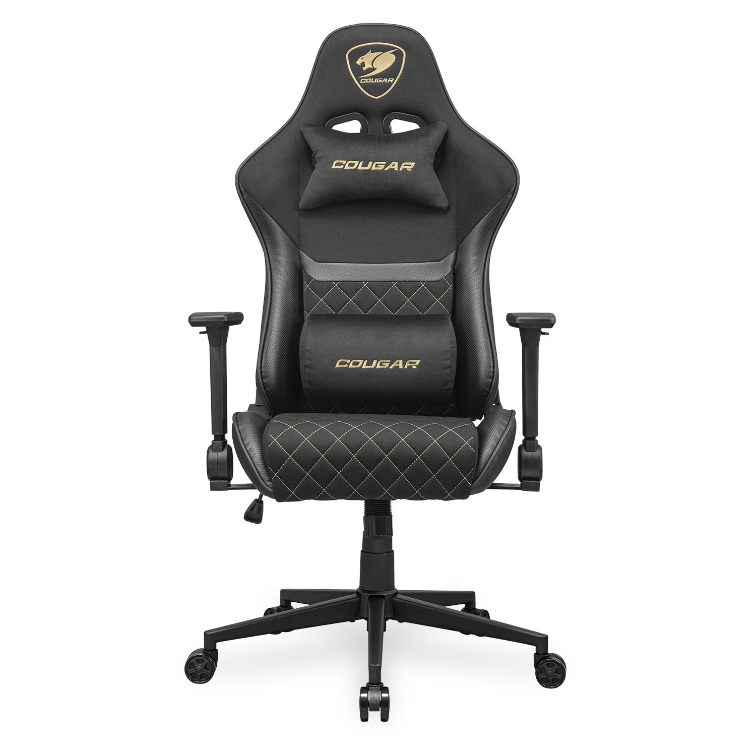 COUGAR herní židle ARMOR ONE V2 F (Tkaná látka) - zlatá