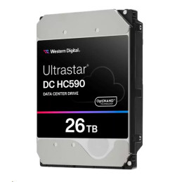 Western Digital Ultrastar DC HC590 3.5in 26.1MM 26000GB 512MB 7200RPM SATA ULTRA 512E SE NP3