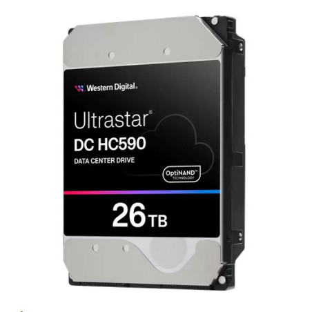 Western Digital Ultrastar DC HC590 3.5in 26.1MM 26000GB 512MB 7200RPM SATA ULTRA 512E SE NP3