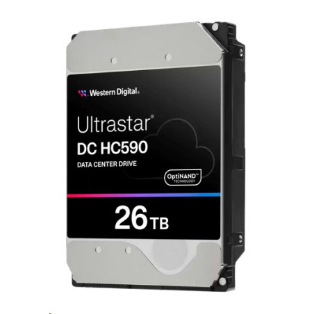 Western Digital Ultrastar DC HC590 3.5in 26.1MM 26000GB 512MB 7200RPM SAS ULTRA 512E SE NP3