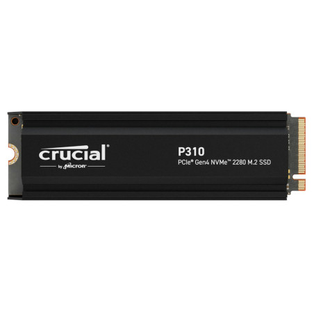 Crucial SSD 2TB P310 PCIe Gen4 2280 NVMe M.2 s chladičem