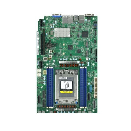 SUPERMICRO MB 1xSP6 (Epyc 8004), 6x DDR5, (3xMCIO Pcie5x8) (2xMCIOx8 Sata), 2xM.2, PCIe 5.0 (1x16 1x32) 2x10Gb,IPMI WIO
