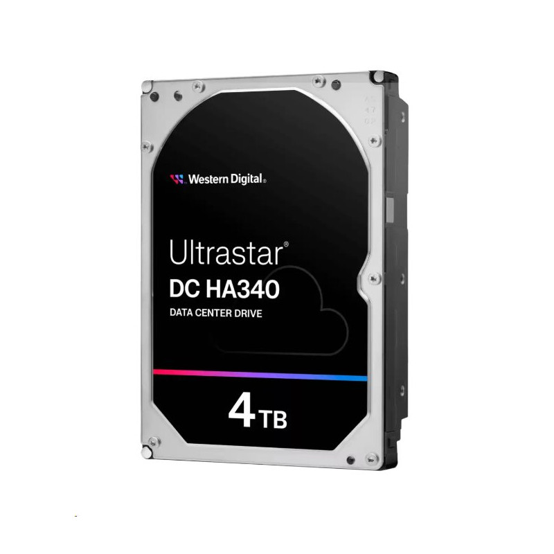 Western Digital Ultrastar DC HA340 3.5in 26.1MM 4000GB 256MB 7200RPM SATA ULTRA 512N SE
