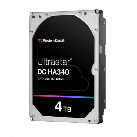Western Digital Ultrastar DC HA340 3.5in 26.1MM 4000GB 256MB 7200RPM SATA ULTRA 512N SE