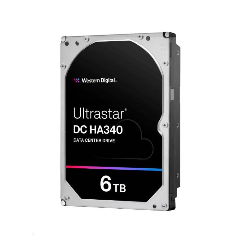 Western Digital Ultrastar DC HA340 3.5in 26.1MM 6000GB 256MB 7200RPM SATA ULTRA 512E SE