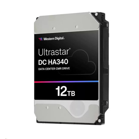 Western Digital Ultrastar DC HA340 3.5in 26.1MM 12000GB 256MB 7200RPM SATA ULTRA 512E SE