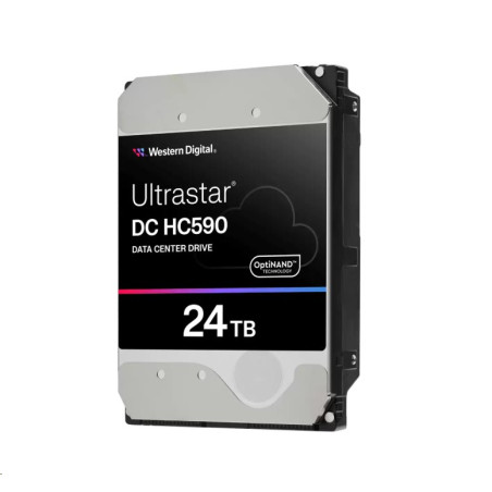 Western Digital Ultrastar DC HC590 3.5in 26.1MM 24000GB 512MB 7200RPM SATA ULTRA 512E SE P3