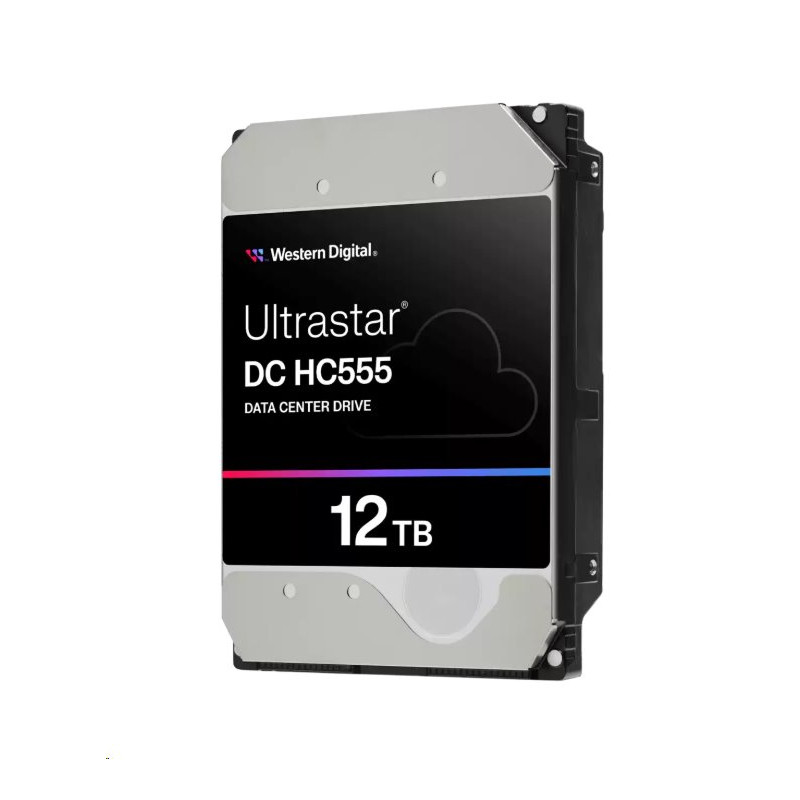 Western Digital Ultrastar DC HC555 3.5in 26.1MM 12000GB 256MB 7200RPM SAS ULTRA 512E SE P3