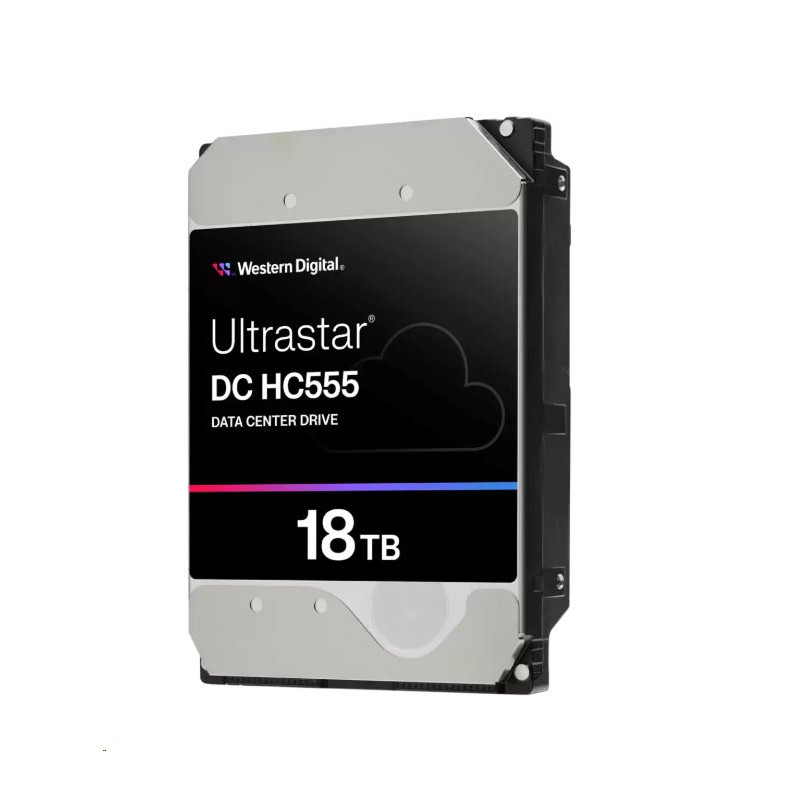 Western Digital Ultrastar DC HC555 3.5in 26.1MM 18000GB 512MB 7200RPM SAS ULTRA 512E SE P3