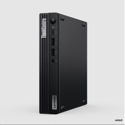 Lenovo ThinkCentre M75q Gen 5, Tiny, R3 8300GE, Radeon 740M, 8GB, 256GB SSD, W11P, černá, 3R