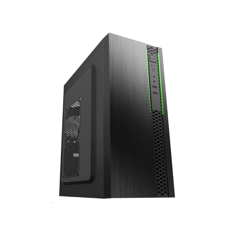Eurocase ML N6-550B, skrinka ATX, 2xUSB3.0, USB-C, čierna