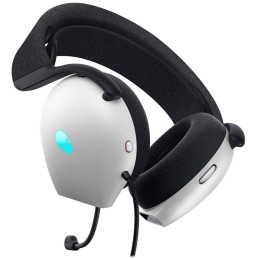 DELL náhlavní souprava  AW520H/ Wired gaming Headset/ sluchátka + mikrofon/ bílá