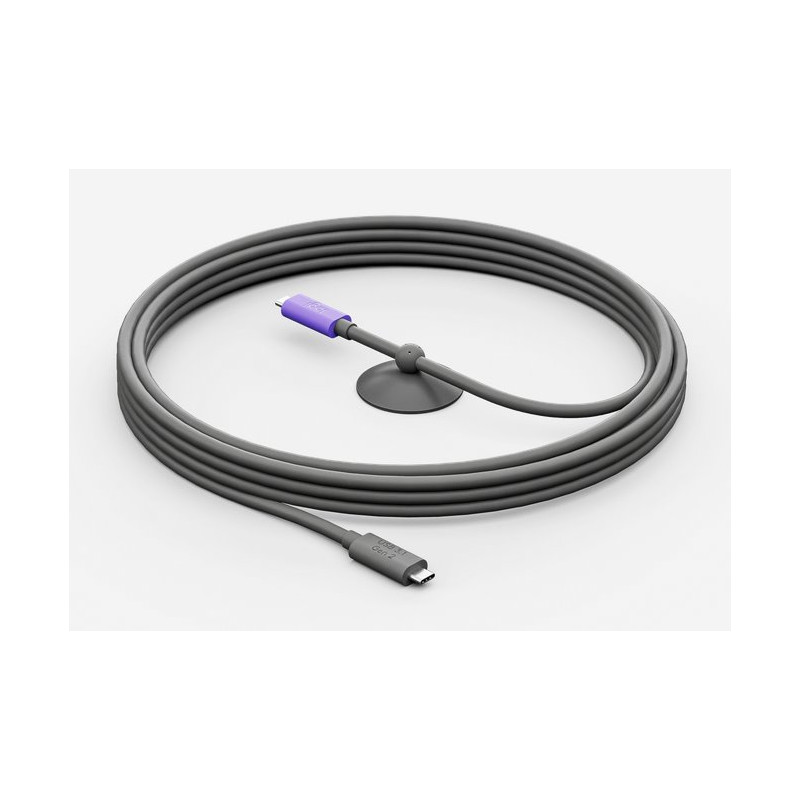 Logitech MeetUp2 prodlužovací kabel USB-C na USB-C 5m, USB 3.1 gen. 2