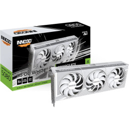 VGA INNO3D NVIDIA GeForce RTX 5080 X3 OC 16GB GDDR7, White