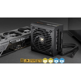 COUGAR PC zdroj GEX PRO 850W 80+ Gold, Fully, ATX3.1, PCIE5.1, GeForce RTX 50 series ready