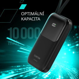CANYON Power Bank PB-101, 10000mAh PD22.5W, purple