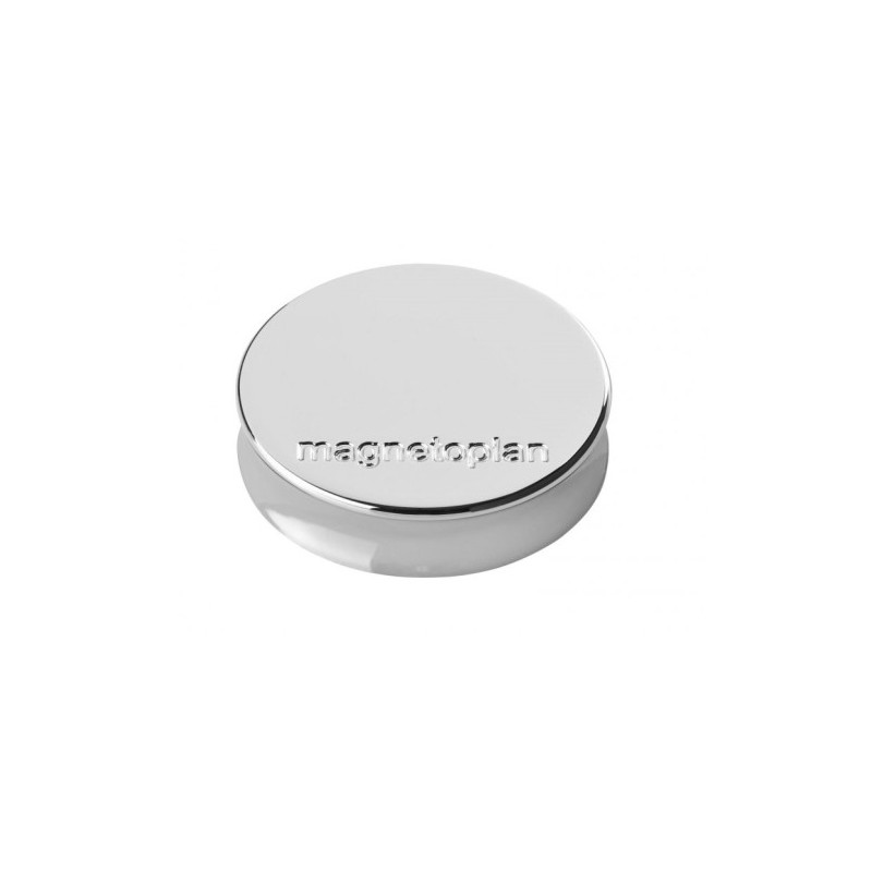 Magnetoplan magnesy Ergo średnie 30 mm srebrne