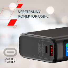 CANYON Power Bank PB-230, 20000mAh PD130W TFT display