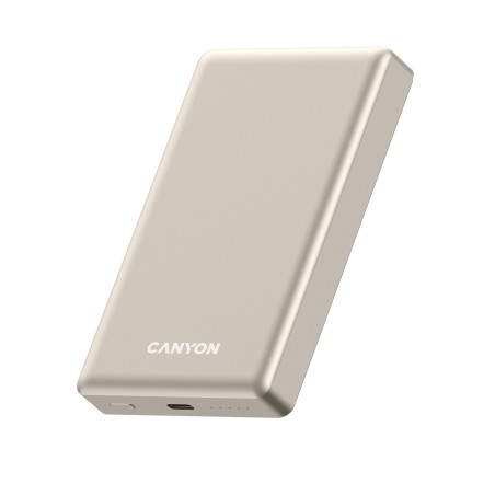 CANYON Power Bank PB-510, 10000 mAh Sim Magsafe wireless power bank, PD 20W,